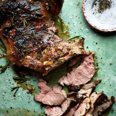 Butterflied Lamb Leg with Garlic and Rosemary | Heritage Meat