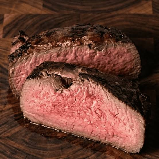 Whole Sirloin, Creamed horseradish, with a Mediterranean Couscous salad / Heritage Meat